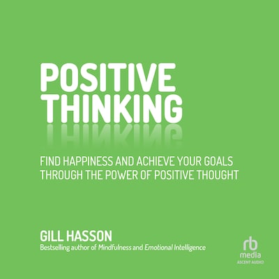 Positive Thinking – omslag til lydbogen af Gill Hasson