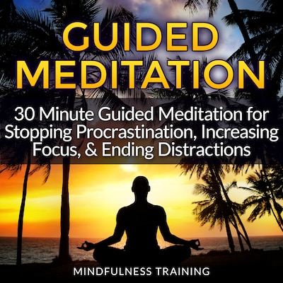 Guided Meditation: 30 Minute Guided Meditation for Stopping Procrastination, Increasing Focus, & Ending Distractions (Deep Sleep Self Hypnosis, Law of Attraction Affirmations, Anxiety & Stress Relief, Guided Imagery & Relaxation Techniques)