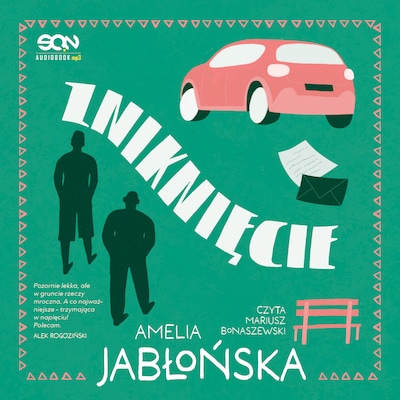Zniknięcie – okładka audiobooka, autor Amelia Jabłońska
