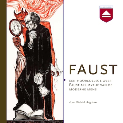 Faust – omslag van het luisterboek van Michiel Hagdorn