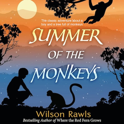 Summer of the Monkeys – omslag til lydbogen af Wilson Rawls