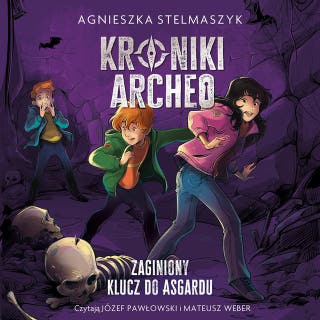 Kroniki Archeo. Zaginiony klucz do Asgardu. Tom 6 – okładka audiobooka, autor Agnieszka Stelmaszyk