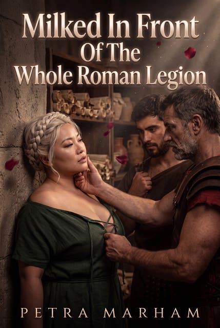 Milked In Front Of The Whole Roman Legion: A Dark Ancient Military Lactation Romance – omslag til lydbogen af Petra Marham