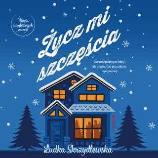 Życz mi szczęścia – okładka audiobooka, autor Ludka Skrzydlewska