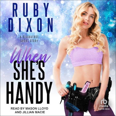 When She's Handy – omslag til lydbogen af Ruby Dixon