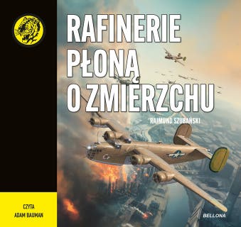 Rafinerie płoną o zmierzchu – okładka audiobooka, autor Rajmund Szubański