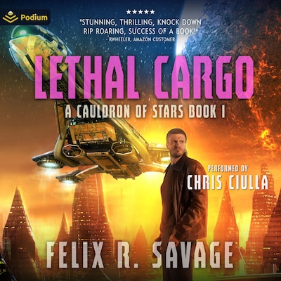 Lethal Cargo – omslag til lydbogen af Felix Savage