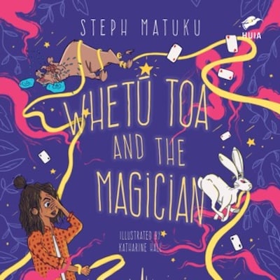 Whetū Toa and the Magician – omslag til lydbogen af Steph Matuku