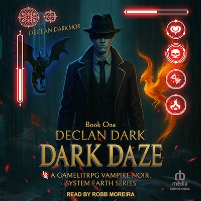 Declan Dark – omslag til lydbogen af Declan Darkmor