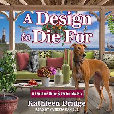 A Design to Die For – omslag til lydbogen af Kathleen Bridge