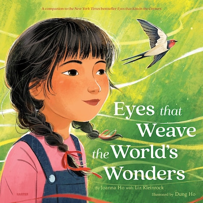 Eyes That Weave the World's Wonders – omslag til lydbogen af Joanna Ho, Liz Kleinrock