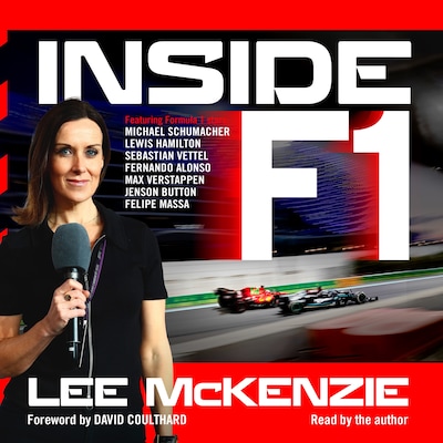 Inside F1 – omslag van het luisterboek van Lee Mckenzie