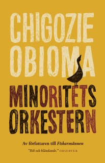 Minoritetsorkestern – omslag till ljudboken av Chigozie Obioma