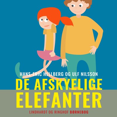 De afskyelige elefanter – omslag til lydbogen af Ulf Nilsson, Hans-Eric Hellberg