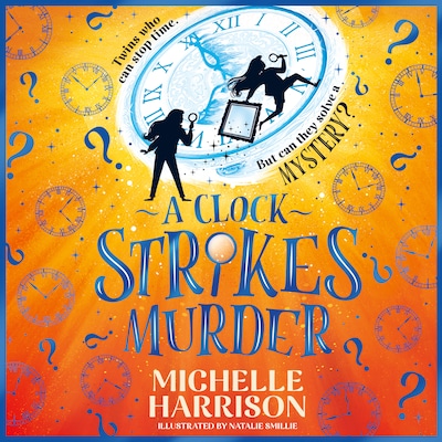 A Clock Strikes Murder – omslag til lydbogen af Michelle Harrison