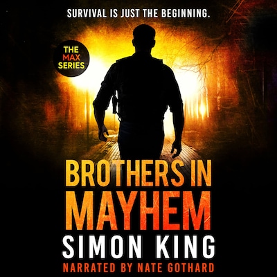 Brothers in Mayhem – omslag til lydbogen af Simon King