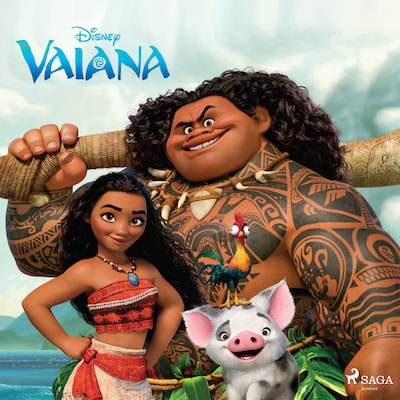 Vaiana – omslag til lydbogen af Disney