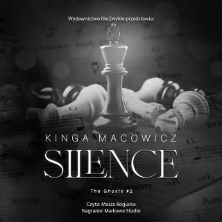 Silence – okładka audiobooka, autor Kinga Macowicz