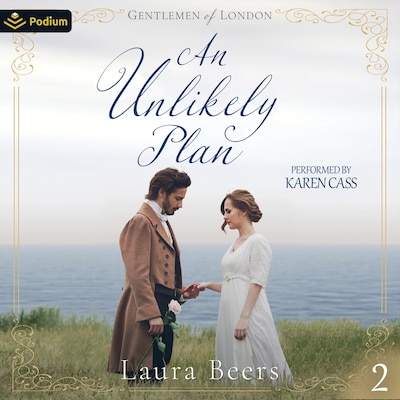 An Unlikely Plan – omslag til lydbogen af Laura Beers