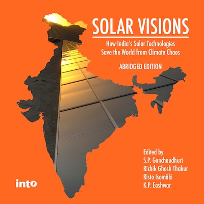 Solar Visions – omslag til lydbogen af K.P. Eashwar