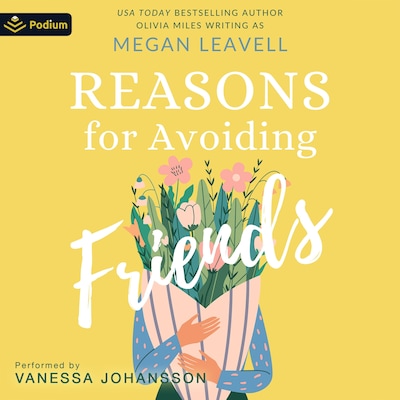 Reasons for Avoiding Friends – omslag til lydbogen af Megan Leavell