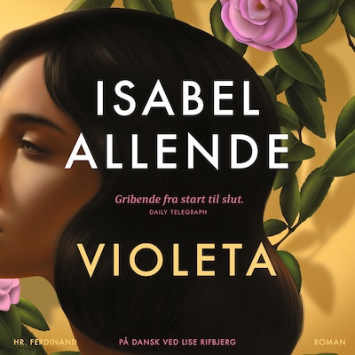 Violeta – omslag til lydbogen af Isabel Allende