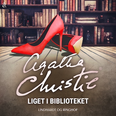 Liget i biblioteket – omslag til lydbogen af Agatha Christie