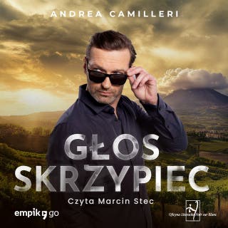 Głos skrzypiec – okładka audiobooka, autor Andrea Camilleri