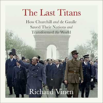 The Last Titans – omslag til lydbogen af Richard Vinen