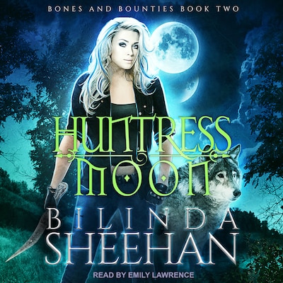 Huntress Moon – omslag til lydbogen af Bilinda Sheehan
