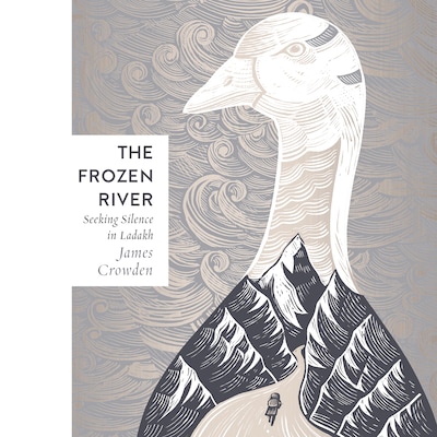 The Frozen River – omslag van het luisterboek van James Crowden