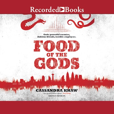 Food of the Gods – omslag til lydbogen af Cassandra Khaw
