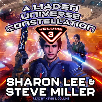 A Liaden Universe Constellation - Volume 3 – omslag til lydbogen af Sharon Lee, Steve Miller