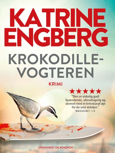 Krokodillevogteren – omslag til lydbogen af Katrine Engberg
