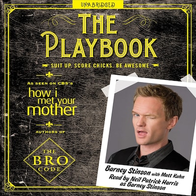 The Playbook – omslag til lydbogen af Barney Stinson
