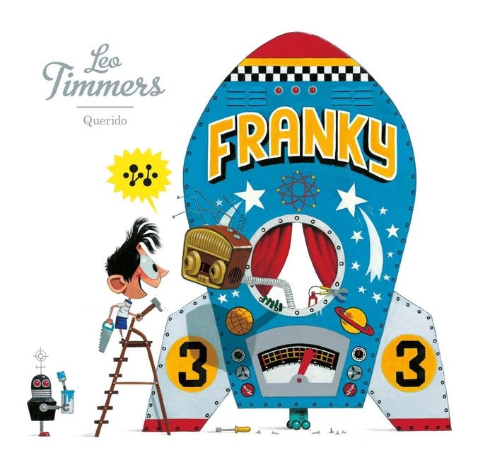 Franky – omslag van het luisterboek van Leo Timmers