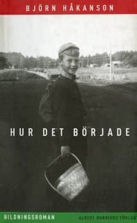 Hur det började : bildningsroman – omslag till ljudboken av Björn Håkanson