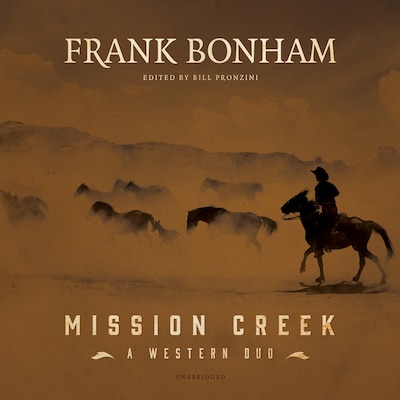 Mission Creek – omslag til lydbogen af Frank Bonham