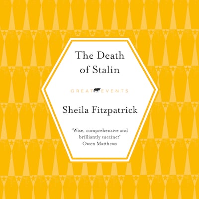 The Death of Stalin – omslag til lydbogen af Sheila Fitzpatrick