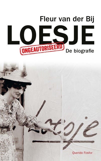 Loesje: De biografie – omslag van het luisterboek van Fleur van der Bij