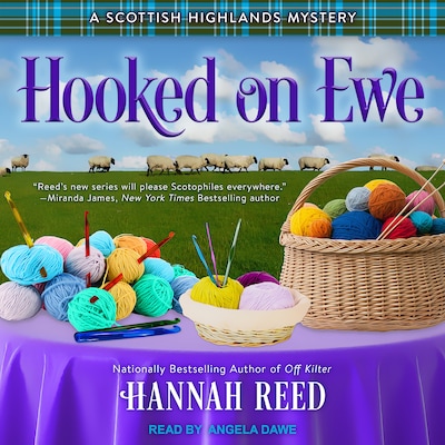 Hooked on Ewe – omslag til lydbogen af Hannah Reed