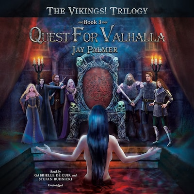 Quest for Valhalla – omslag til lydbogen af Jay Palmer