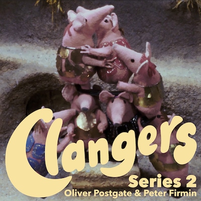 Clangers Series 2 – omslag til lydbogen af Oliver Postgate