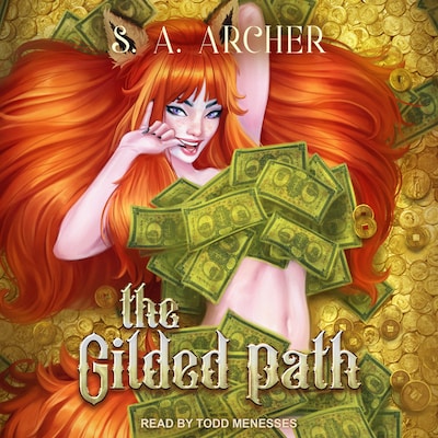 The Gilded Path – omslag til lydbogen af S.A. Archer