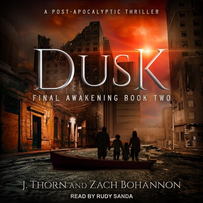 Dusk – omslag til lydbogen af J. Thorn, Zach Bohannon