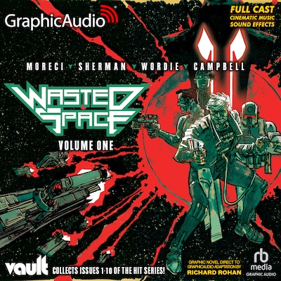 Wasted Space Volume One [Dramatized Adaptation] – omslag til lydbogen af Michael Moreci, Hayden Sherman