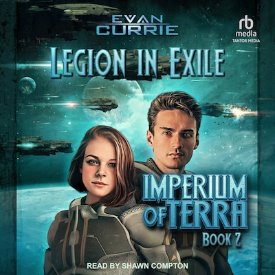 Legion in Exile – omslag til lydbogen af Evan Currie