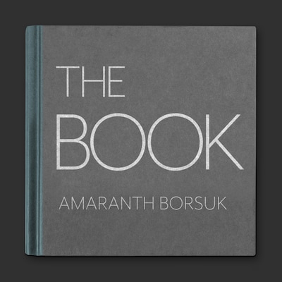 The Book – omslag til lydbogen af Amaranth Borsuk