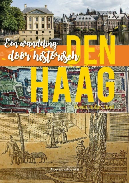 Een wandeling door historisch Den Haag: Hoven, hofjes, hout – omslag van het luisterboek van Gerard Arp