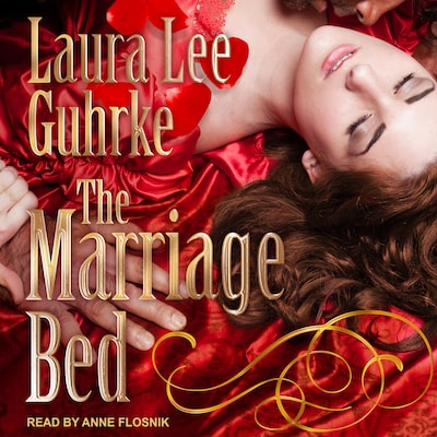 The Marriage Bed – omslag til lydbogen af Laura Lee Guhrke